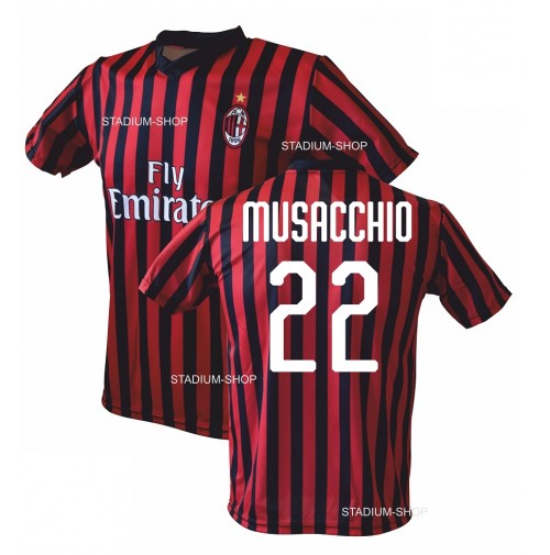Maglia AC Milan MUSACCHIO Replica Ufficiale Home 2019-2020